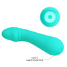Pretty Love Stimulateur Prostatique Cetus 15 x 3.5cm Turquoise
